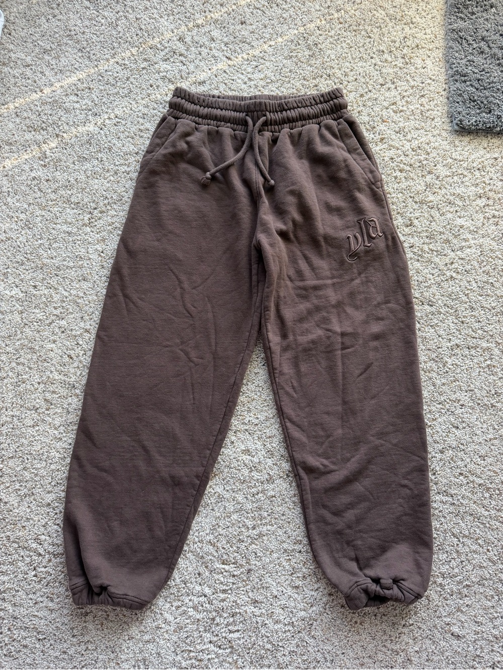 YoungLA Chocolate Brown Kids Jogger Sweatpants
